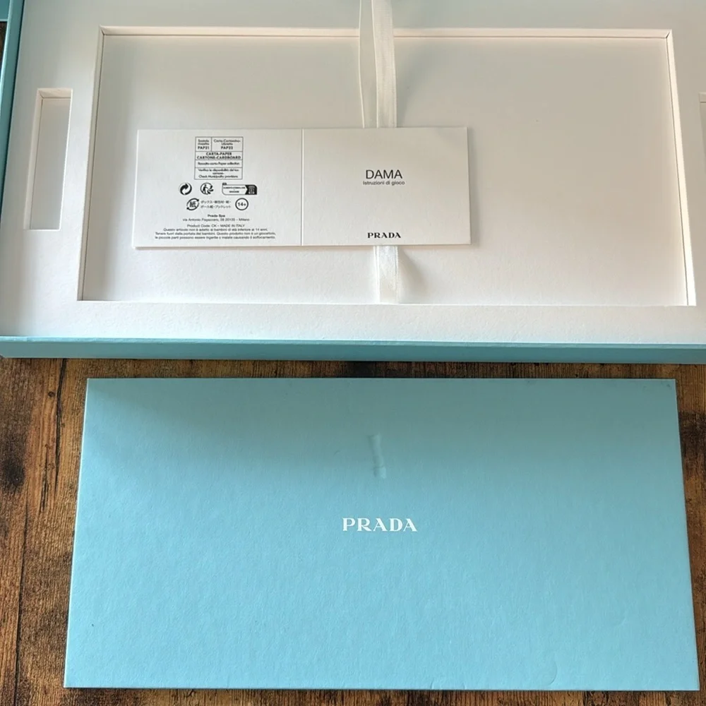 Prada Checkers Set - Italian Dama - Picture 5 of 6